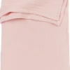 Meyco Hydrofiele Baby Ledikantlaken 100X150Cm Soft Pink
