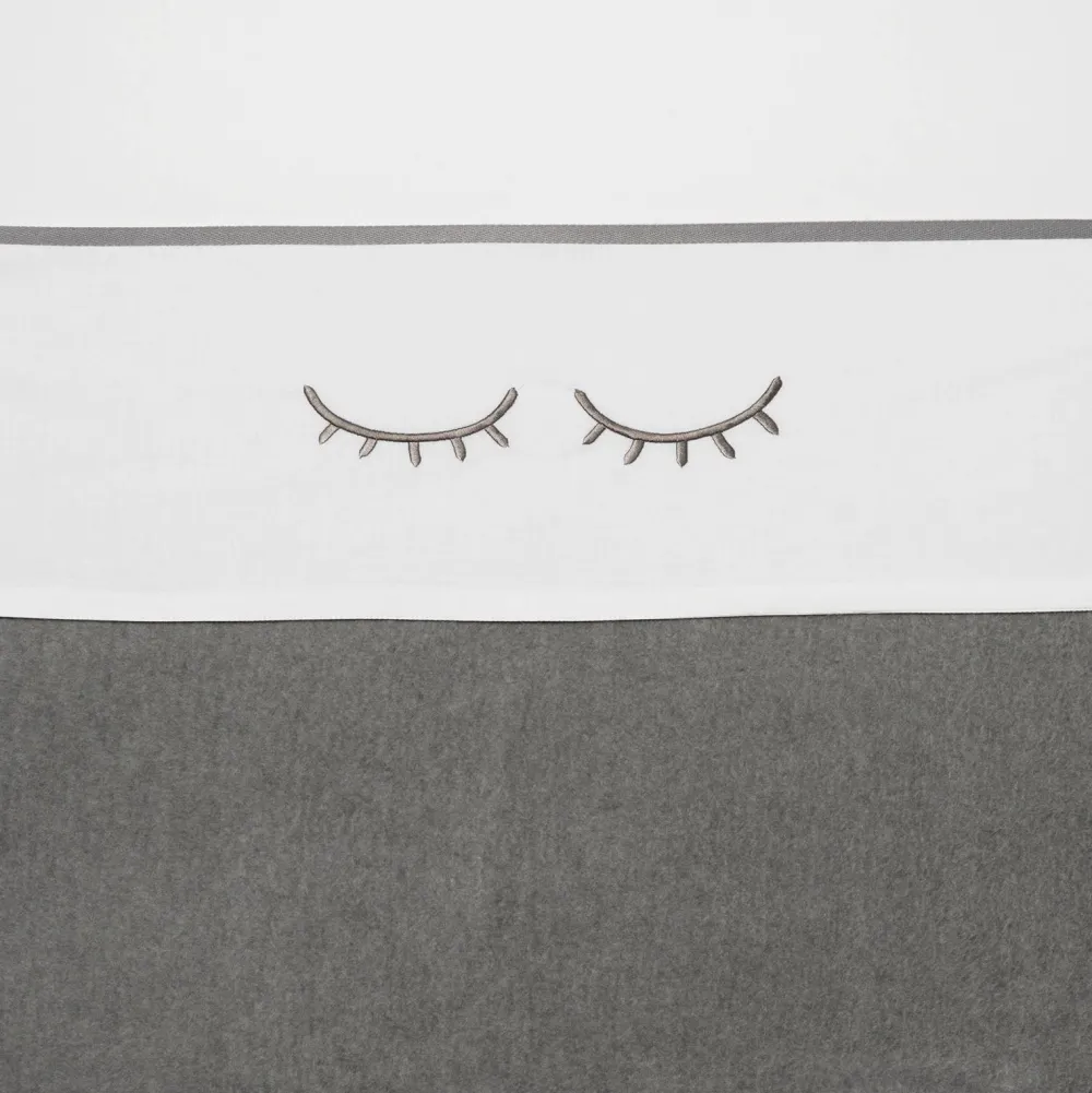 Discount Meyco Sleepy Eyes Wieglaken 75X100 Cm Grijs