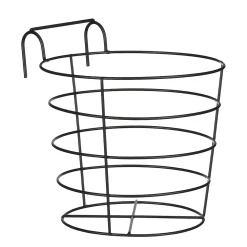 Mica Decorations Callee Mand Muurhanger Zwart - (L19Xb22Xh19,5 Cm)