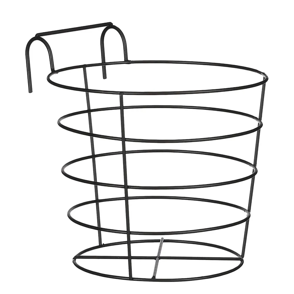 Mica Decorations Callee Mand Muurhanger Zwart - (L19Xb22Xh19,5 Cm)