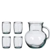 Outlet Mica Decorations Glazenset Tatra (Set Van 5)