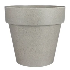 Mica Decorations Orion Bloempot Rond Grijs - (H34Xo36 Cm)