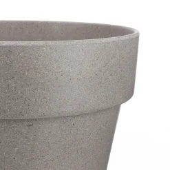 Mica Decorations Orion Bloempot Rond Grijs - (H34Xo36 Cm)