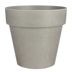 Mica Decorations Orion Bloempot Rond Grijs - (H28,5Xo30 Cm)