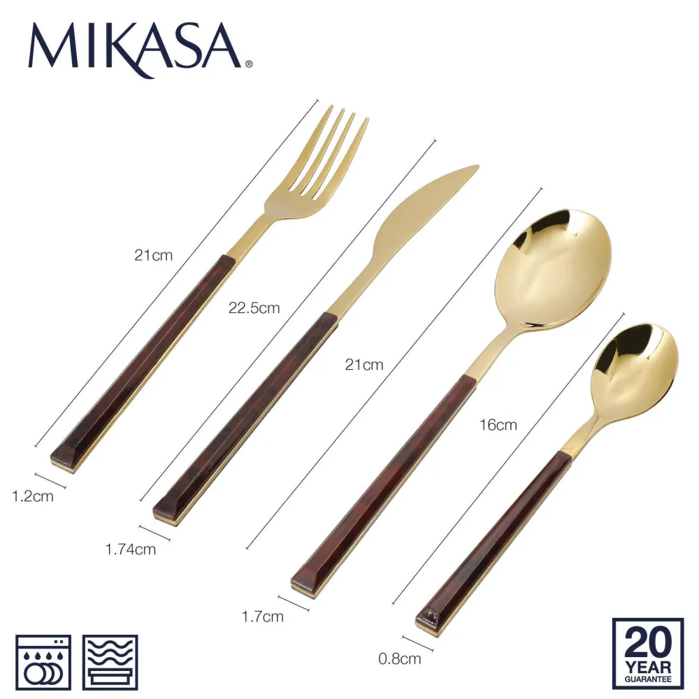Discount Mikasa Bestekset (16-Delig) (4 Personen)