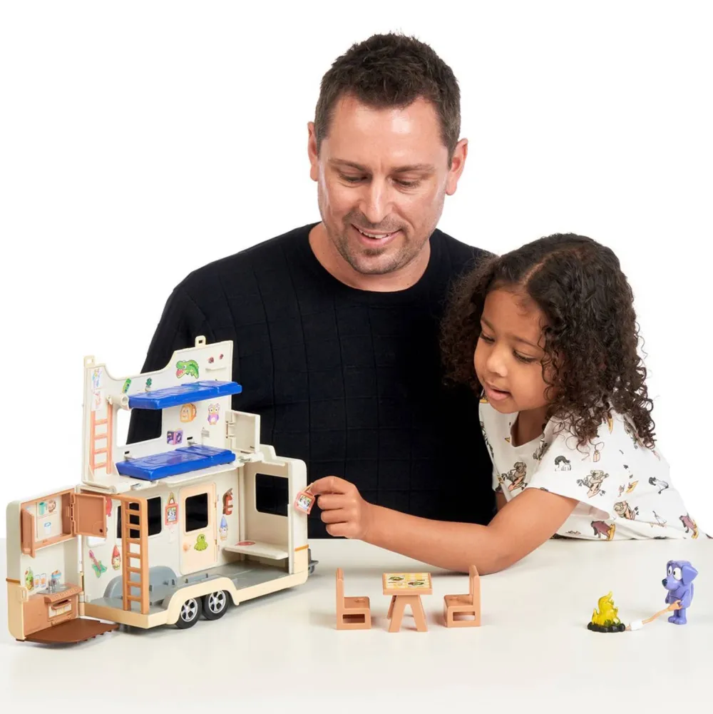 Moose Toys Bluey Kampeeravonturen Speelset