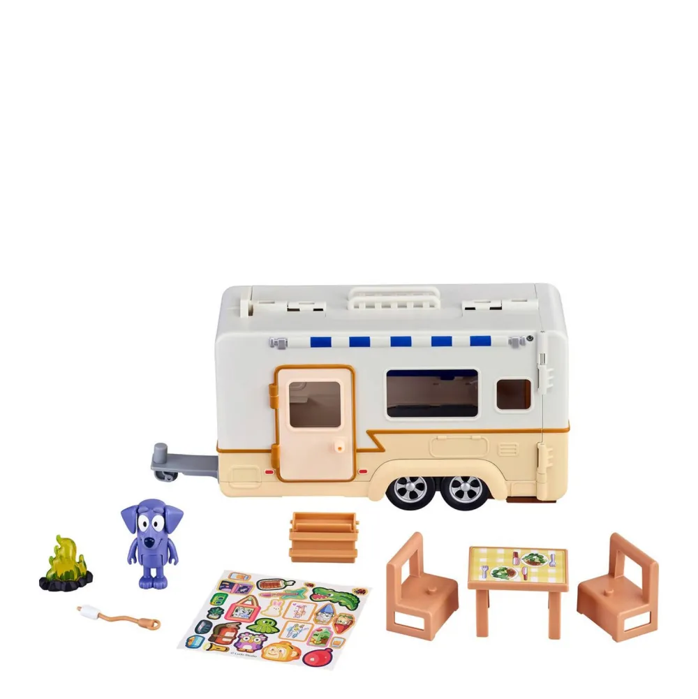 Moose Toys Bluey Kampeeravonturen Speelset