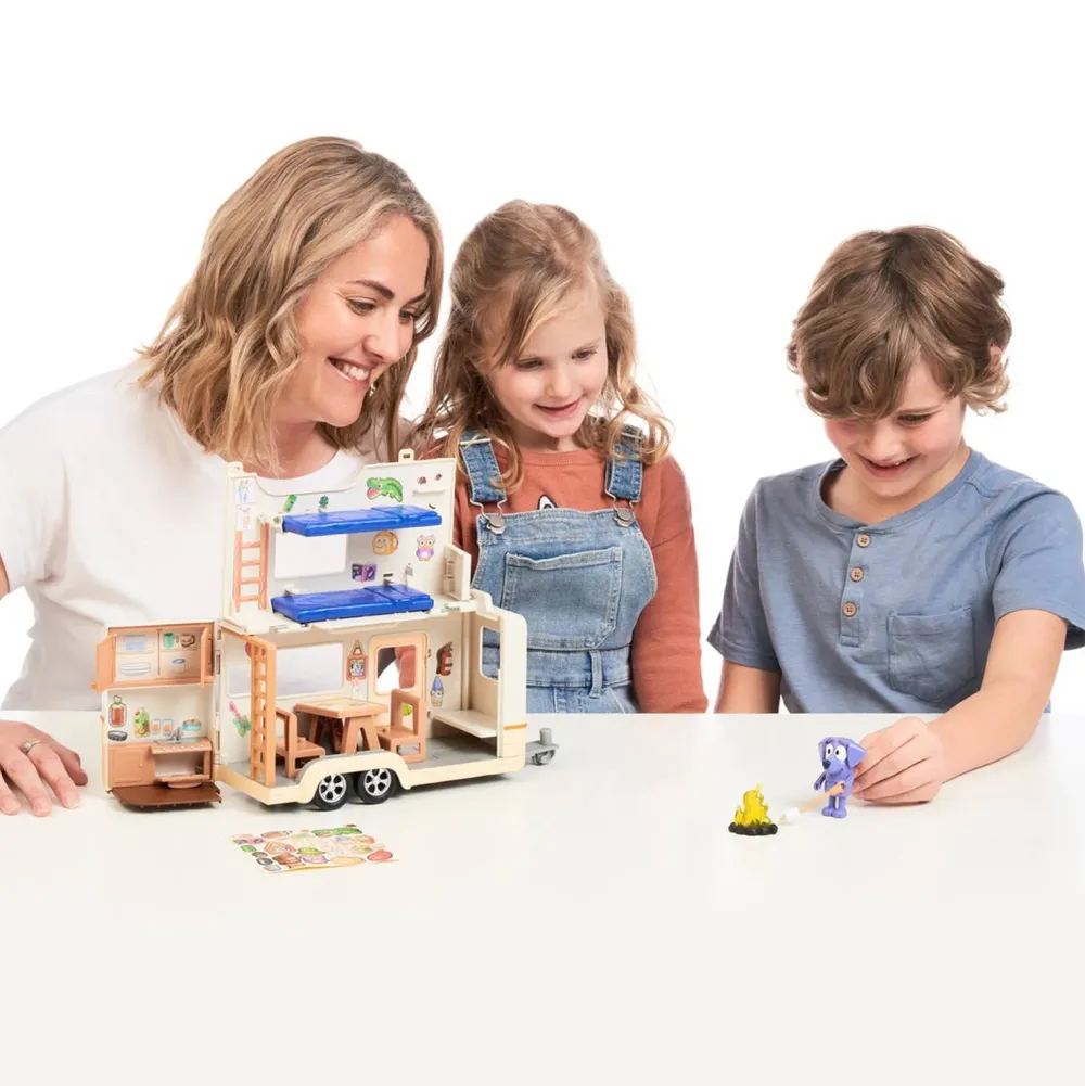 Moose Toys Bluey Kampeeravonturen Speelset