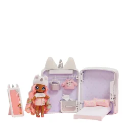 Na! Na! Na! Surprise 3-In-1 Speelset Met Rugzak, Slaapkamer En Whitney Sparkles Met Eenhoornthema