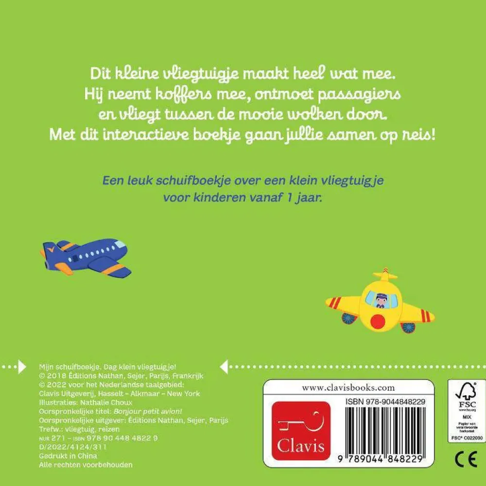 wehkamp Nathalie Choux Mijn Schuifboekje: Dag Klein Vliegtuigje!
