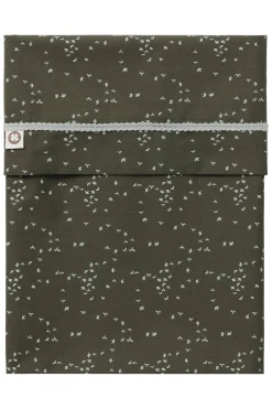 Sale Noppies Baby Comfort Botanical Poplin Reversible Baby Wieglaken Gots 80X100 Cm Beetle