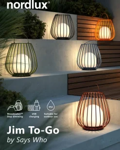 Nordlux Tafelverlichting Jim To Go Usb Oplaadbaar