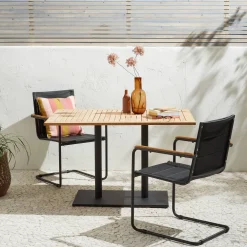 NOUS Garden Teak Tuintafel Beira (120X80 Cm)