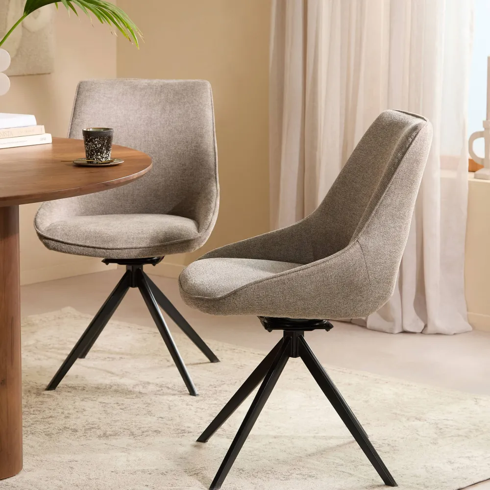 Hot NOUS Living Eetkamerstoel (Set Van 2) Loren