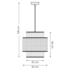 Hot NOUS Living Hanglamp Damian (O35 Cm)
