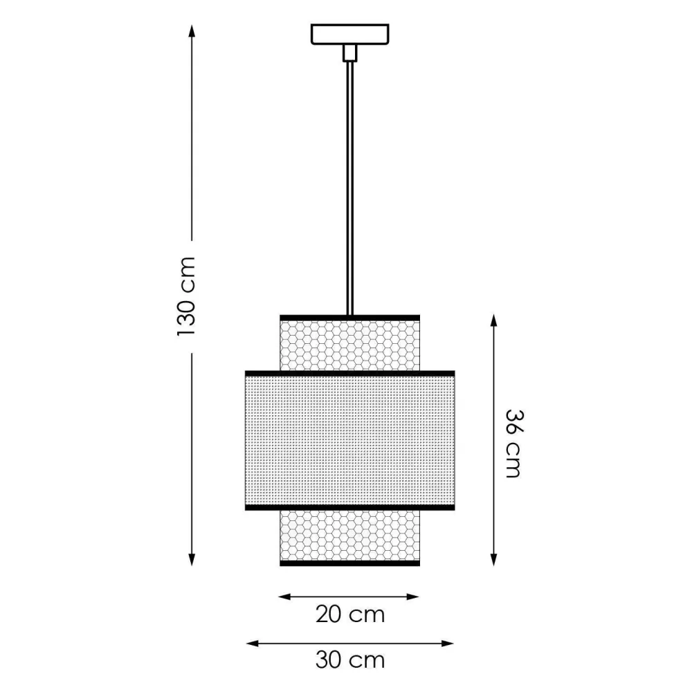New NOUS Living Hanglamp Damian (O30 Cm)