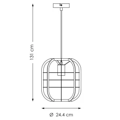 Clearance NOUS Living Hanglamp David (O24,5 Cm)