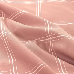 Sale NOUS Living Katoenen Dekbedovertrek 2 Persoons Line Check (200X220 Cm)