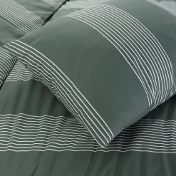 Clearance NOUS Living Katoenen Dekbedovertrek 2 Persoons Wide Stripe (200X220 Cm)