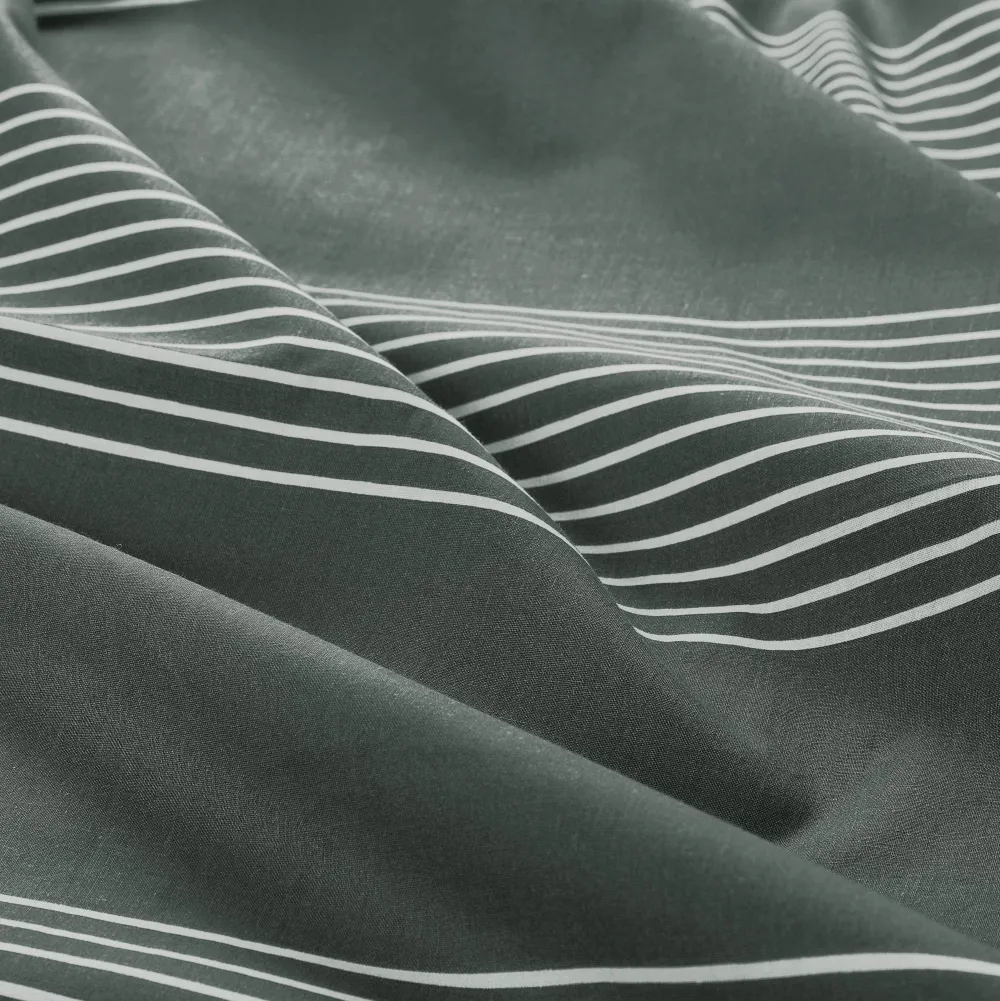 Hot NOUS Living Katoenen Dekbedovertrek Lits-Jumeaux Wide Stripe (240X220 Cm)