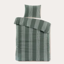 Discount NOUS Living Katoenen Dekbedovertrek 1 Persoons Wide Stripe (140X220 Cm)