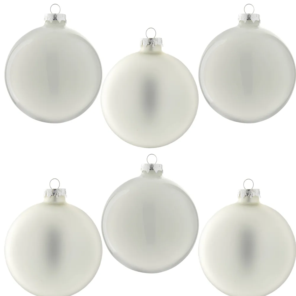 Outlet Nova Belle Kerstbal (Set Van 6) (O8 Cm)