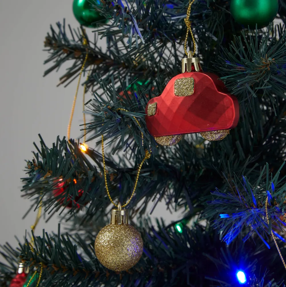 Nova Belle Verlichte Kinderkerstboom Jingle Met Leuke Ornamenten (H90 X O50 Cm)