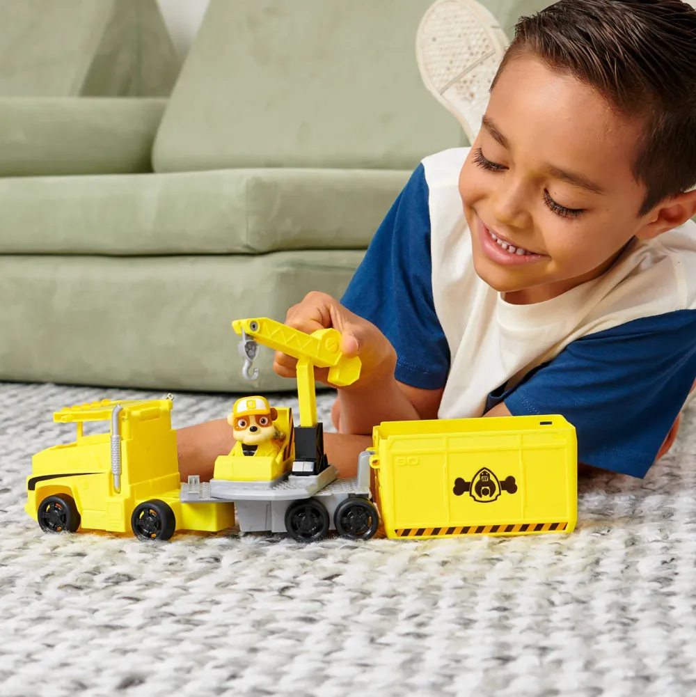 Paw Patrol Big Truck Pups - Deluxe Vehicls - Rubble