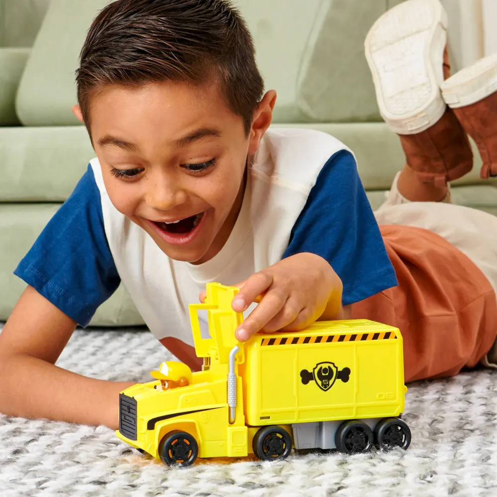 Paw Patrol Big Truck Pups - Deluxe Vehicls - Rubble