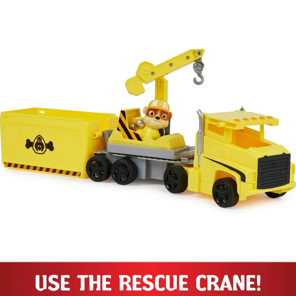 Paw Patrol Big Truck Pups - Deluxe Vehicls - Rubble