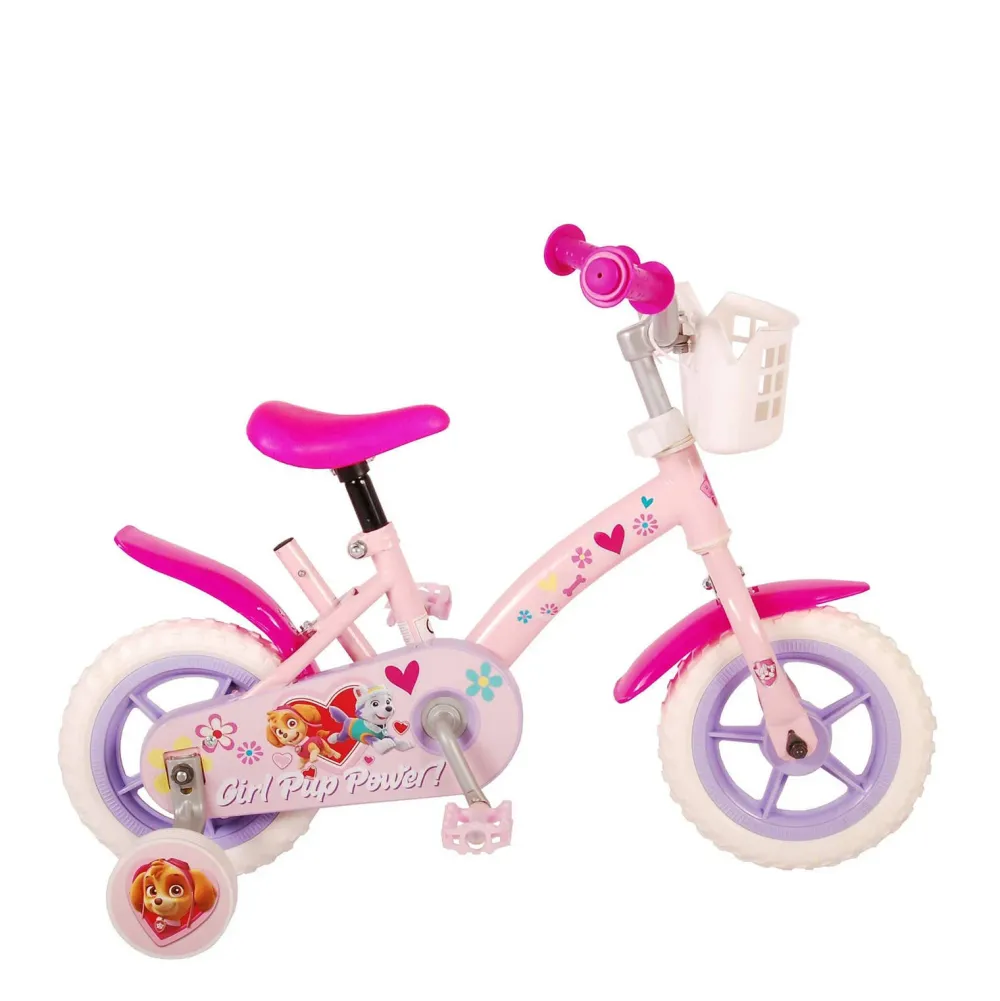 Paw Patrol Kinderfiets 10 Inch Roze
