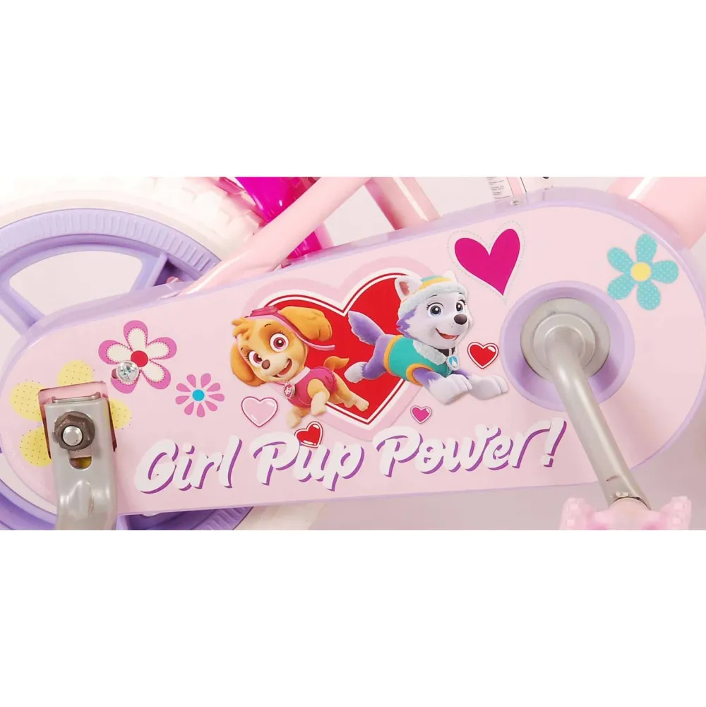 Paw Patrol Kinderfiets 10 Inch Roze