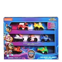 Paw Patrol The Mighty Movie 7-Delige Pup Squad Racers Cadeauset