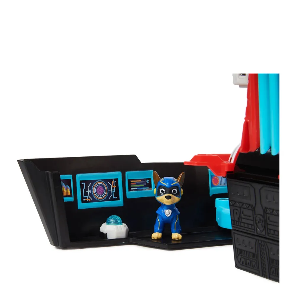 Paw Patrol The Mighty Movie Pup Squad Transformerend Vliegdekschip Hoofdkwartier
