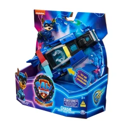 Paw Patrol The Mighty Movie Politiewagen Met Chase-Actiefiguur Licht En Geluid