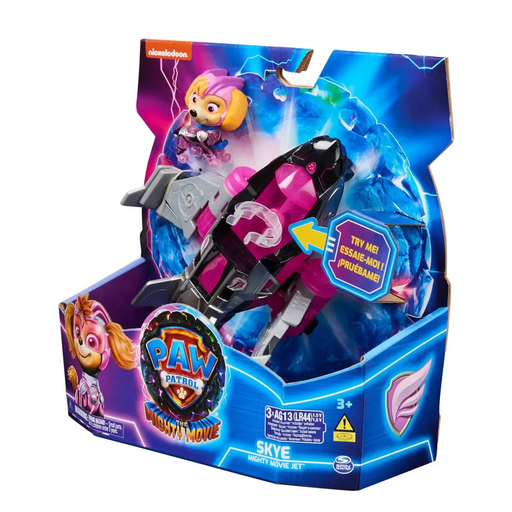 Paw Patrol The Mighty Movie Vliegtuig Met Licht En Geluid Met Skye