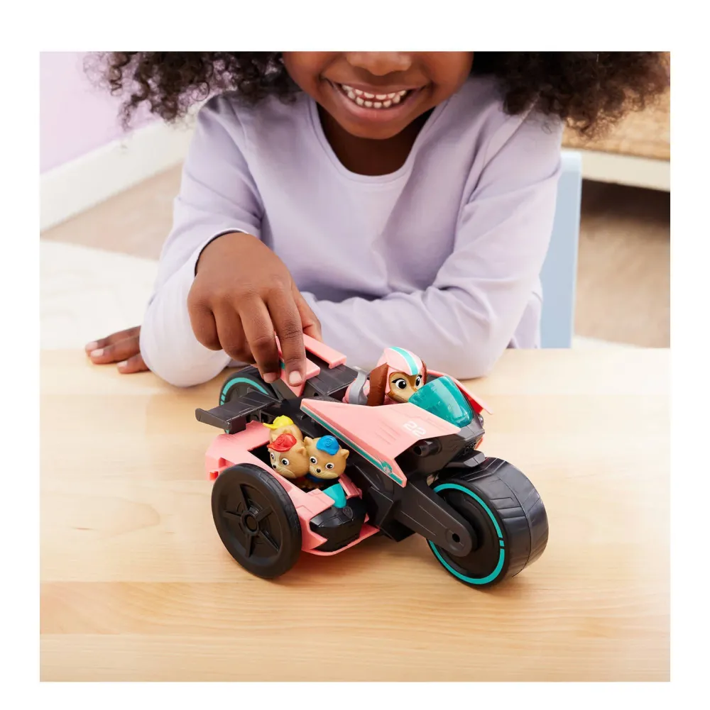 Paw Patrol The Mighty Movie Motorfiets Speelgoedvoertuig Met Speelfiguren