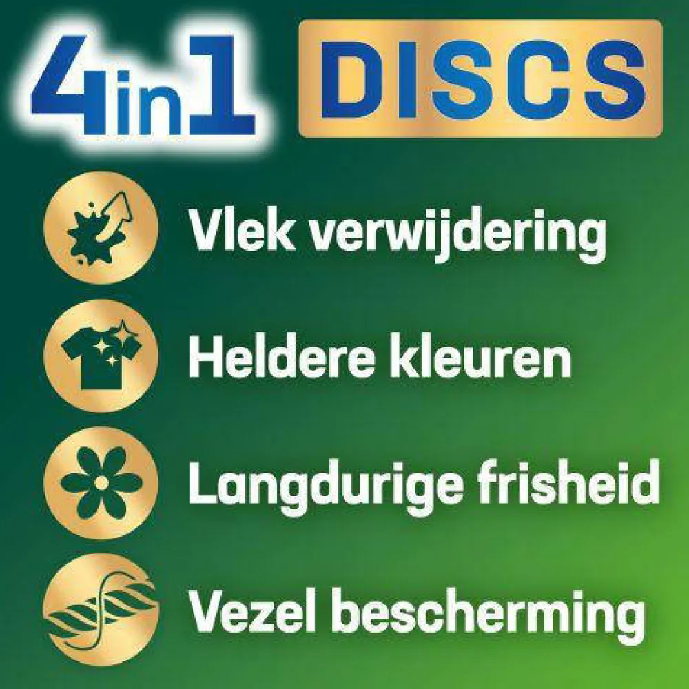 Discount Persil Discs Color Doy - Wascapsules - Voordeelverpakking - 5 X 24 Wasbeurten - 120 Wasbeurten