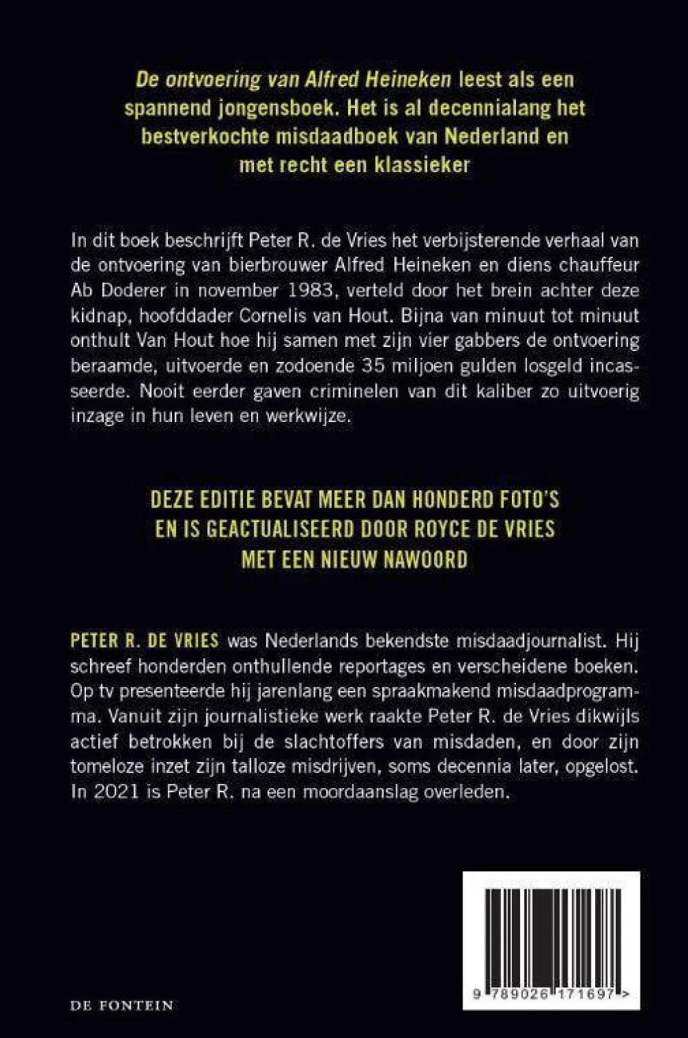wehkamp Peter R. De Vries De Ontvoering Van Alfred Heineken