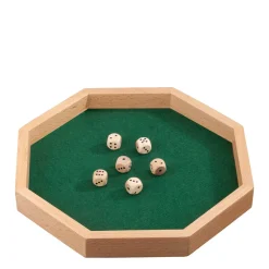 Philos Octagon Dobbelpiste (28Cm) Dobbelspel