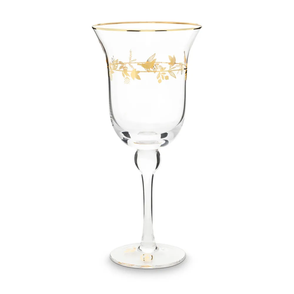 Online Pip Studio Wijnglas (Wit) Winter Wonderland