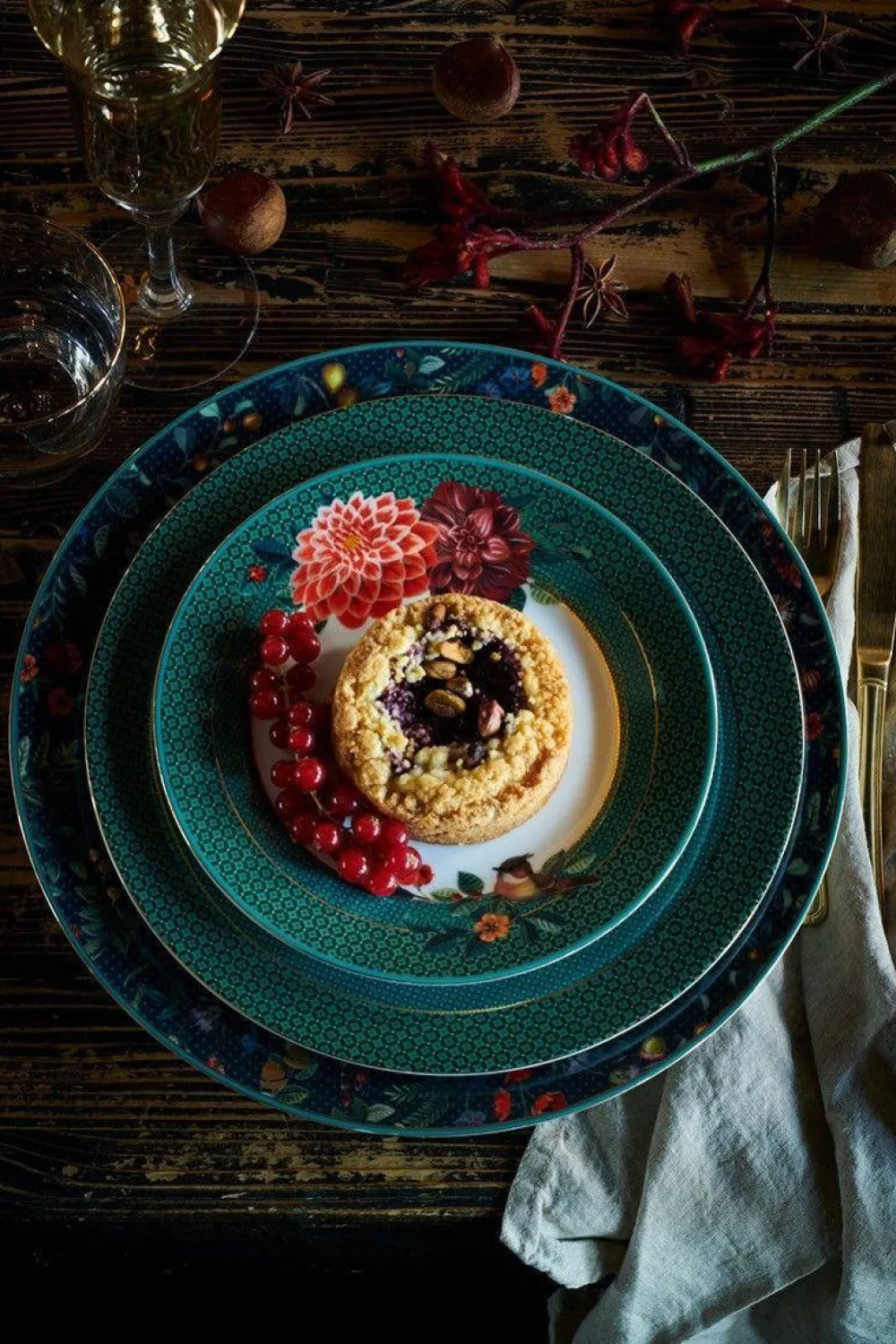 Hot Pip Studio Winter Wonderland Bord (O17 Cm)