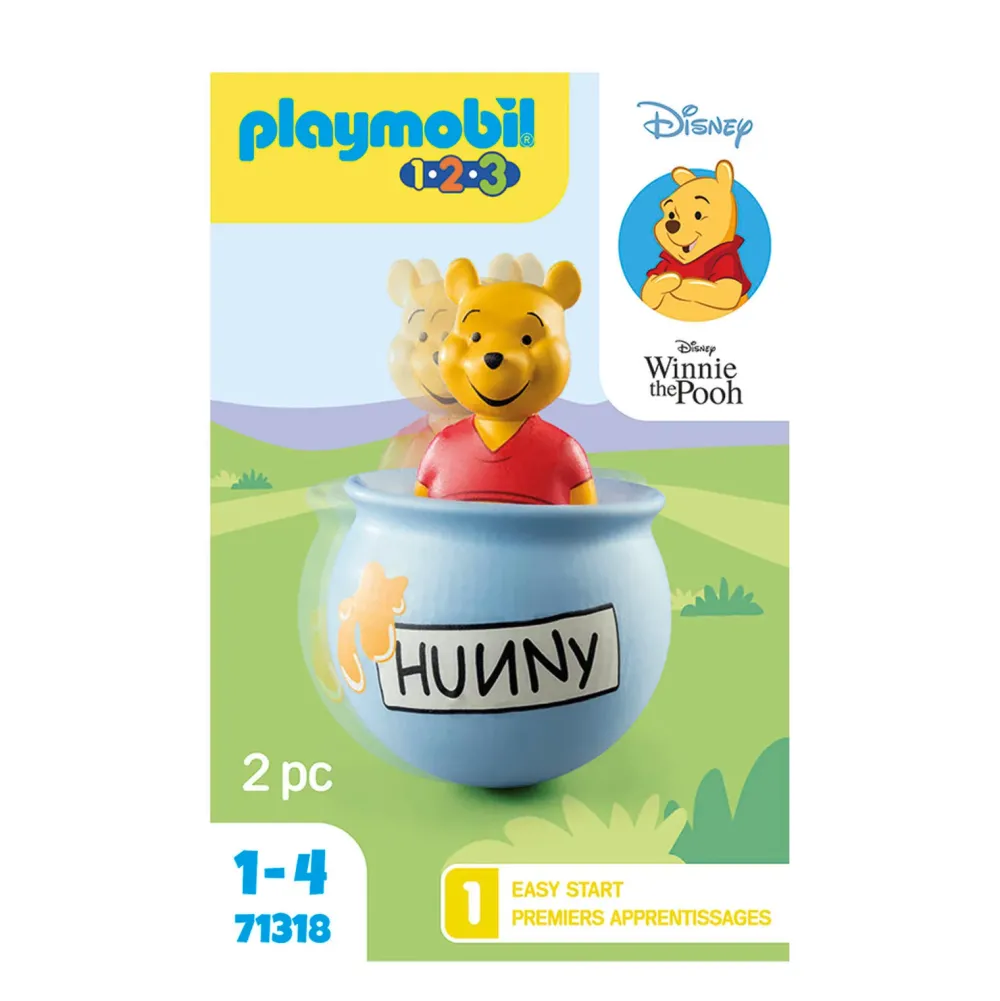 Playmobil 1-2-3 & Disney Winnie De Poeh Honingpot - 71318