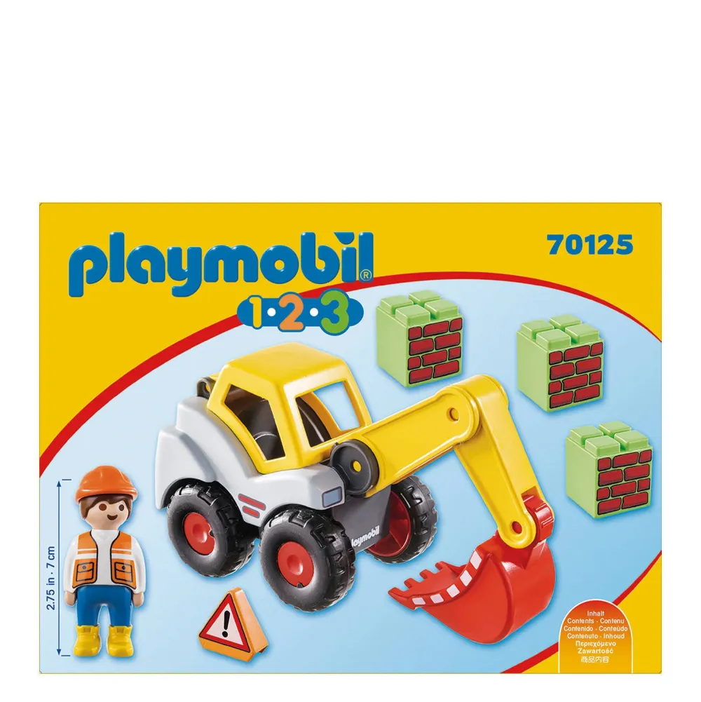 Playmobil 1-2-3 Graaflader 70125