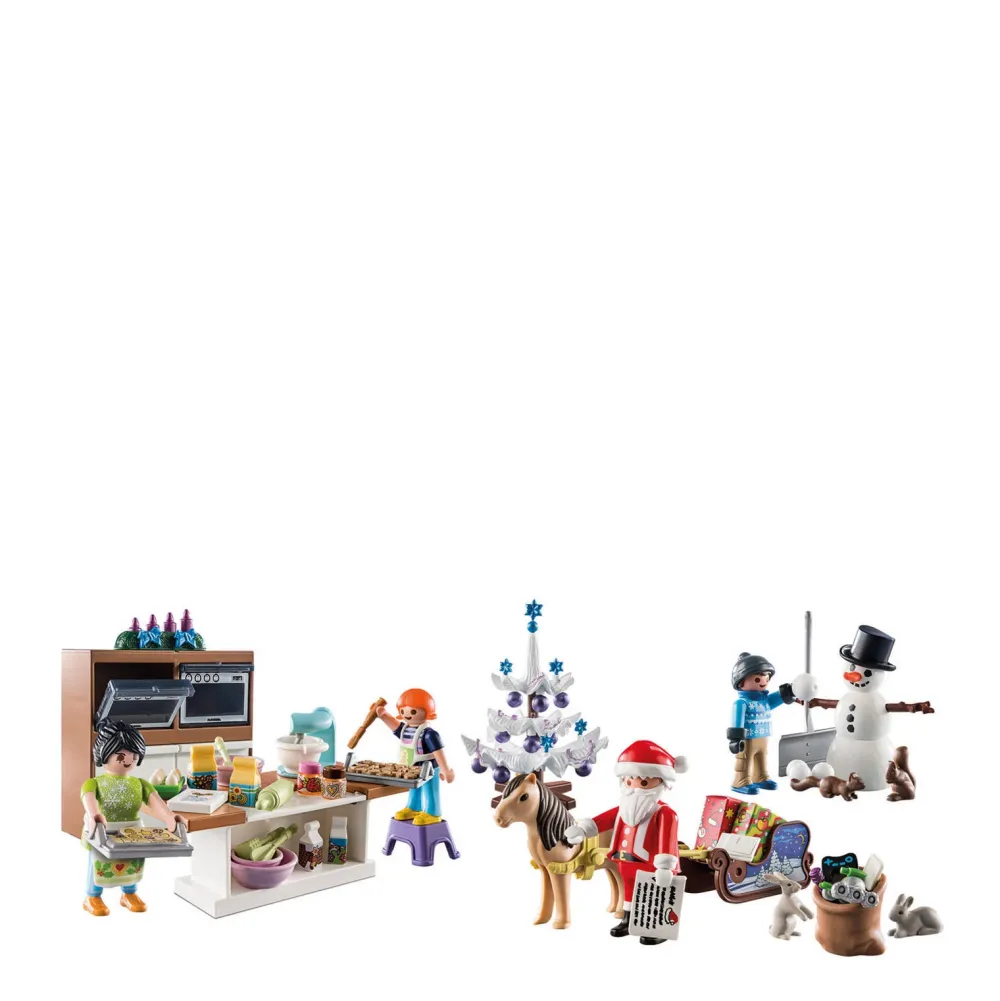 Playmobil Christmas Adventskalender - Kerstkoekjes Bakken - 71088