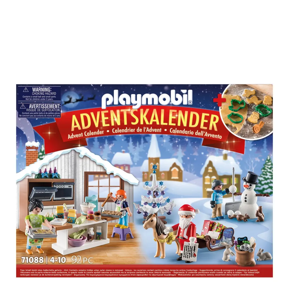 Playmobil Christmas Adventskalender - Kerstkoekjes Bakken - 71088