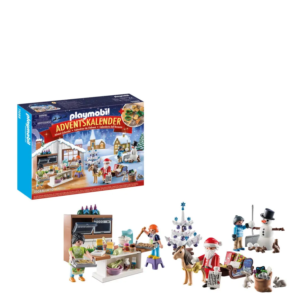 Playmobil Christmas Adventskalender - Kerstkoekjes Bakken - 71088