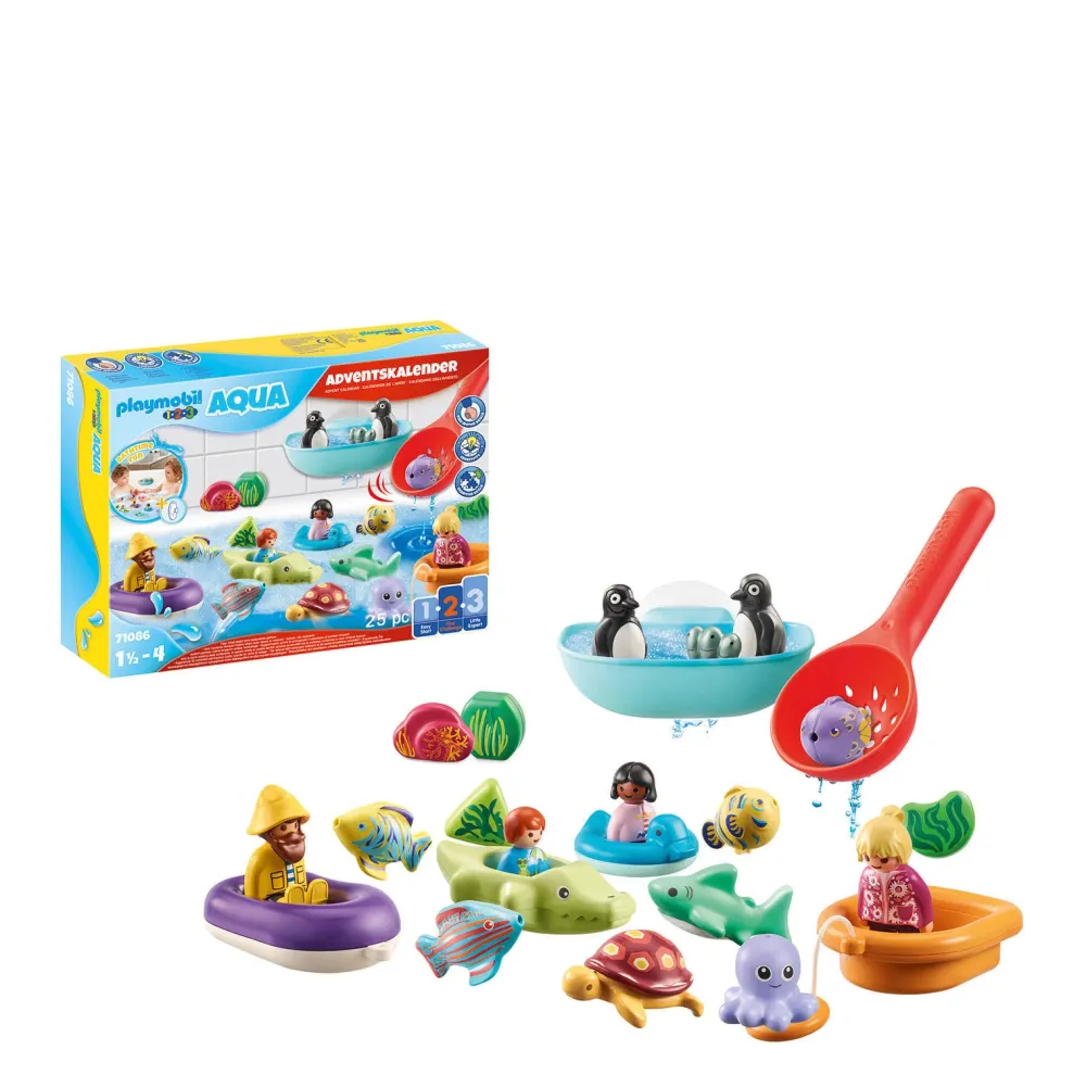 Playmobil Christmas Aqua Adventskalender Badplezier - 71086