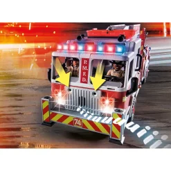 Playmobil City Action Brandweerwagen: Us Tower Ladder 70935