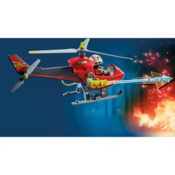 Playmobil City Action Brandbestrijding Helikopter - 71195